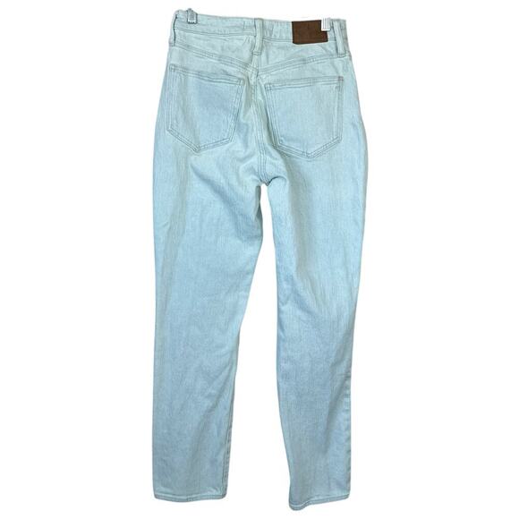 MADEWELL The Curvy Perfect Vintage Jean Chesthunt Wash Size 25 Light Wash - Picture 3 of 10